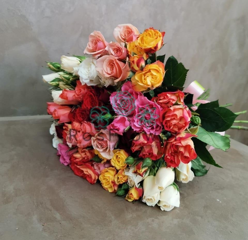 Букет цветов из: Розы в Каширском