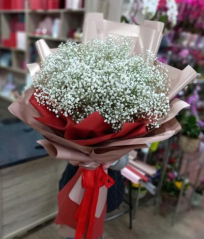 Букет цветов из: Гипсофила в Каширском