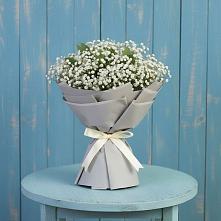 Букет цветов из:  Гипсофила в Каширском
