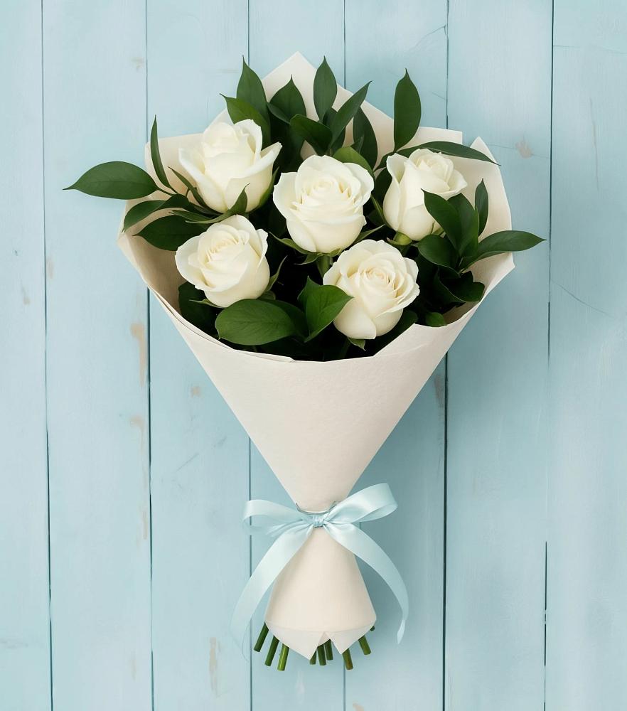 Букет цветов из: Розы в Каширском