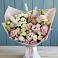 Букет цветов из: Альстромерии и Розы в Каширском