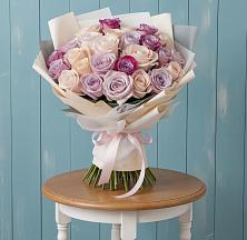 Букет цветов из:  Розы в Каширском