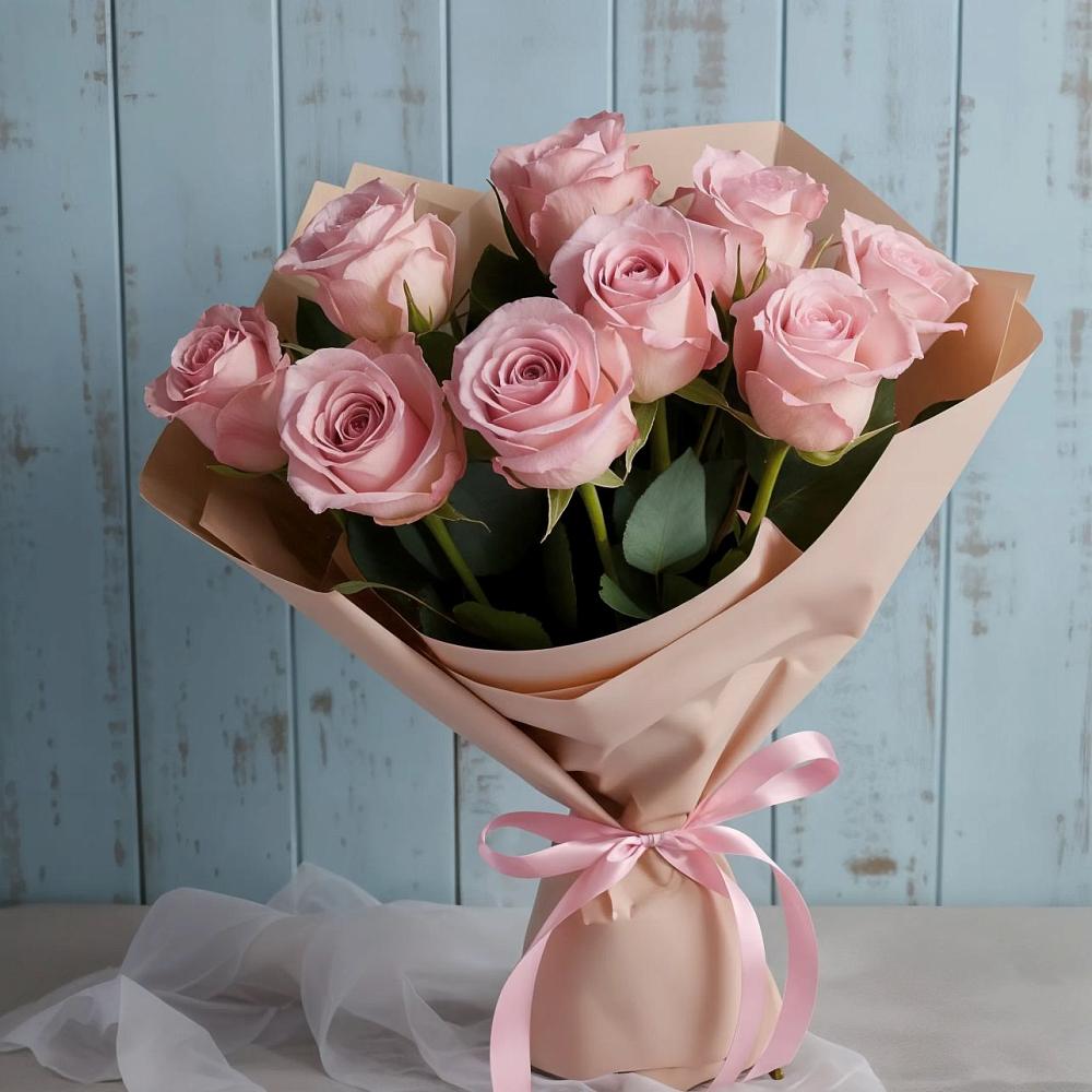 Букет цветов из: Розы в Каширском