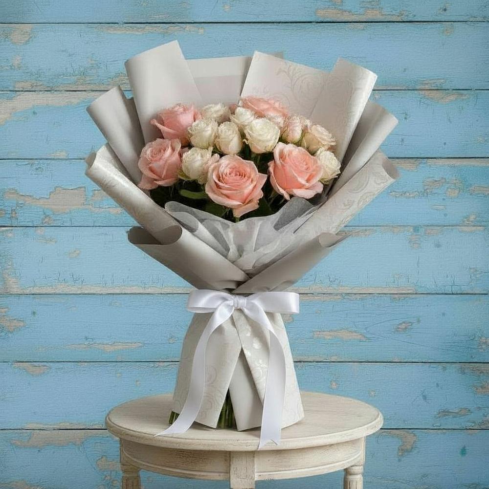 Букет цветов из: Розы в Каширском