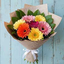 Букет цветов из:  Герберы #REPLACE_PRED# Каширском
