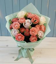 Букет цветов из:  Розы в Каширском