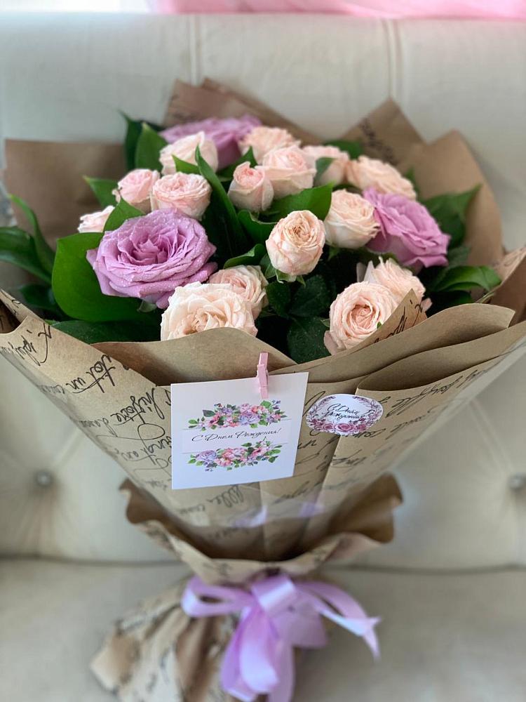 Букет цветов из: Розы в Каширском