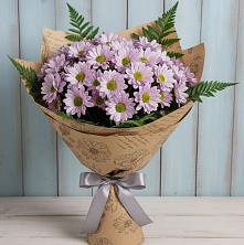 Букет цветов из:  Хризантемы в Каширском