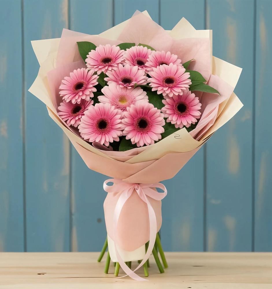 Букет цветов из: Герберы в Каширском