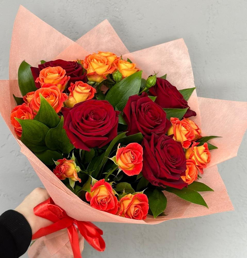 Букет Любовь и восторг в Каширском