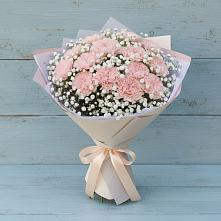 Букет цветов из:  Гвоздики #REPLACE_PRED# Каширском