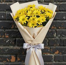 Букет цветов из:  Хризантемы #REPLACE_PRED# Каширском