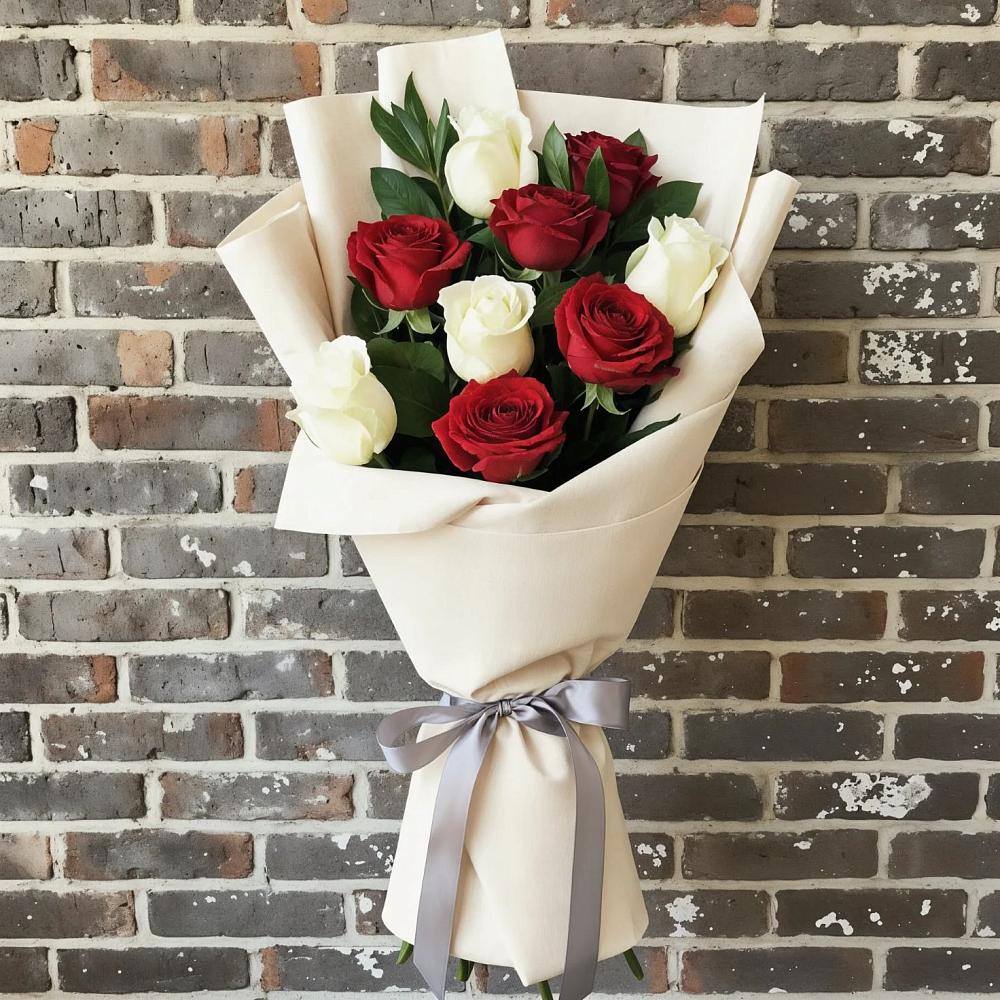 Букет цветов из: Розы в Каширском