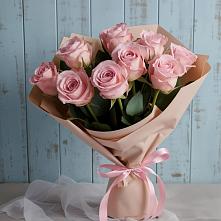 Букет цветов из:  Розы в Каширском