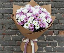 Букет цветов из:  Хризантемы в Каширском