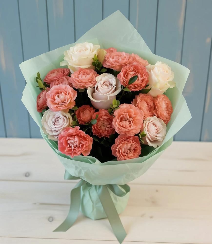 Букет цветов из: Розы в Каширском