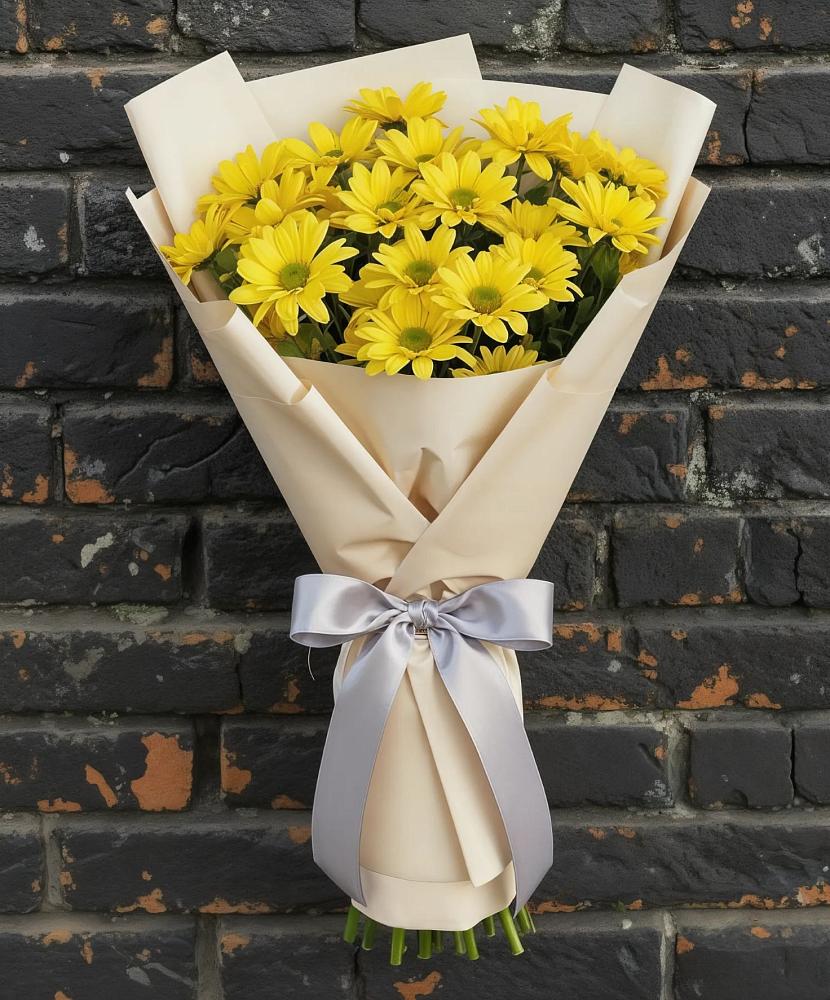 Букет цветов из: Хризантемы в Каширском