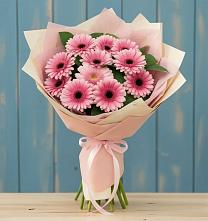Букет цветов из:  Герберы в Каширском